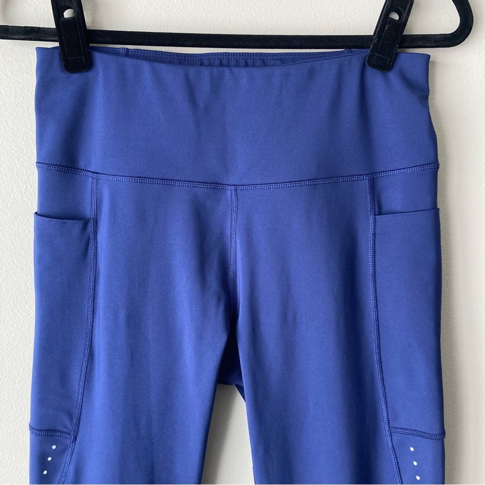 Layer8 Women's Navy Leggings with Pockets Qwick-dry Medium - Picture 2 of 10